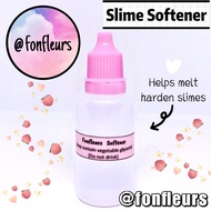 Fonfleurs Slimes 🇸🇬 Slime Softener 20ml, 100ml Eye Dropper Squeeze Pump Bottle Soften Melt (Vegetabl