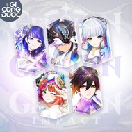 Hologram Genshin Impact Cyno Nilou Raiden Zhongli Keychain Collection 2209 - Anything Shop