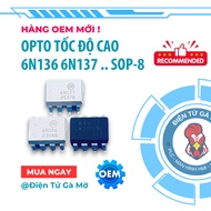 [1 CON] OPTO High Speed Paste, 6N136 6N137 6N138 6N139 SOP-8, New OEM Product