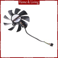 AOTO 1PC 85MM FD9015U12S VGA Fan Graphics Card Cooling Fan for Sapphire HD7770 7750 HD7970 RX 580 gt