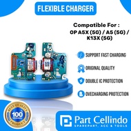 FLEXIBLE CHARGER CONNECTOR OPPO A5X (5G) CHARGING/ A5 (5G)/ K13X (5G)/ + MIC