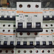 Mcb 3p 3phase 6a fael