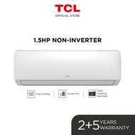TCL 1.5HP Non-Inverter Air Conditioner R32 Fast Cooling Aircond Elite Series TAC-12CSD/XA73