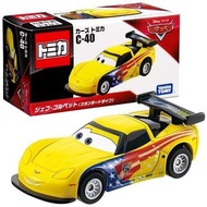 Takara Tomy 迪士尼 反斗車王 Tomica C-40 Jeff Gorvette (Standard Type) | Takara Tomy Disney Cars Tomica C-40