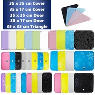 (35x35cm/35x17cm)DIY Cover Wardrobe Storage Shoe Cabinet Pet Cage Playpen (No Include Connector)