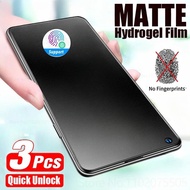 3PCS Frosted HD Hydrogel Film For Oppo A38 A18 A80 A5 A3x A3 A2X A2 A1x A1 Pro (India) 5G 4G 2024 Ma