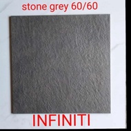 granit lantai carport STONE GREY 60×60 by infinity kasar timbul