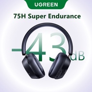 UGREEN HiTune Max5c  Hybrid Active Noise-Cancelling Headphones Hi-Res ANC Certified HiFi Earphone wi