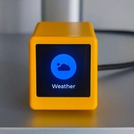 Bitcoin Price Display Ticker พร้อมนาฬิกาสภาพอากาศอัจฉริยะ รองรับสกุลเงินดิจิทัลและอัตราการสต็อกและกา