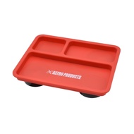 plastic magnetic tray Red MT160 W82 D42 H10mm W49 D42 H10mm W137 D59 H10mm/MT160
