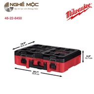 Packout tool box holds 2 Milwaukee 48-22-8450 18v drills and screwdrivers (with foam)