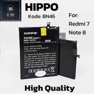 HIPPO Baterai BN46 BN 46 For HP Xiaomi Redmi 7 - Redmi Note 8 - Redmi Note 6 Double Power