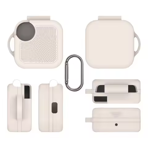 Silicone Protective Earbuds with Carabiner Protector Cover Sleeve Shockproof Anti-Drop for Nothing C