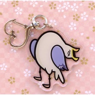 Seagulls Keychain - Angry Seagull Keyring - 2" Acrylic charm with heart clasper, gifts for bird love