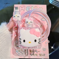 High Quality Hello Kitty Data Charger Kit Case Protector Winding Compatible Apple Adapter 20W