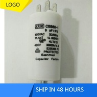 9uf washing machine Capacitor capasitor 9uf 9 uf washibg machine