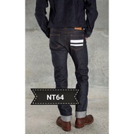 Men's Calico Jeans Momotaro Pattern (Small Cylinder) Midnight Color Trousers Good Work Beautiful Sha