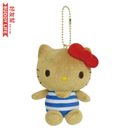 Hello Kitty 吉蒂貓 珠鍊吊飾 絨毛玩偶娃娃 曬黑系列 海軍風 y2k復古風 | 平行進口