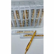 Wedding Souvenirs Pens / Ballpoint Pens, Mica Motif Packaging, 50 pcs, free Thanks Card
