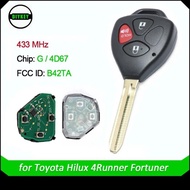 Diykey Model B42Ta 433Mhz 4D67 Chip G Chip 3 Button Car Remote Smart