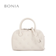 Bonia Beige Celeste Satchel Bag