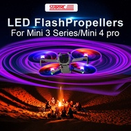STARTRC LED Flashing Colorful Propellers for DJI Mini 4 Pro/ DJI Mini 3 Pro/ DJI Mini 3