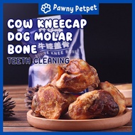 Pawny Masti Dog Molar Teeth Cleaning Bovine Beef Knee Bone  Air Dried Pet Snack Treat