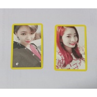 TWICE OFFICIAL  PHOTOCARD TWICECOASTER LANE 2 PC JEONGYEON DAHYUN ALBUM