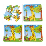 Children's wooden puzzle 9-piece children's picture puzzle