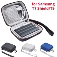Carrying Case Bag for Samsung Portable SSD T7 Shield/T9 4TB 2TB 1TB Hard EVA Case Travel Carry Stora