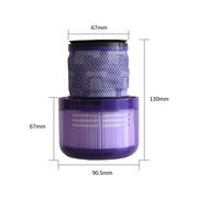 Compatible with V11/SV14/V15 Vacuum Cleaner Accessories Exhaust Filter Rear Filter Element Filter Ho