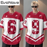 2025 Short Sleeved T-shirt Number 6/9 T Shirt Sports The Top Naval, 3D Printing, Popular Clothes Loo