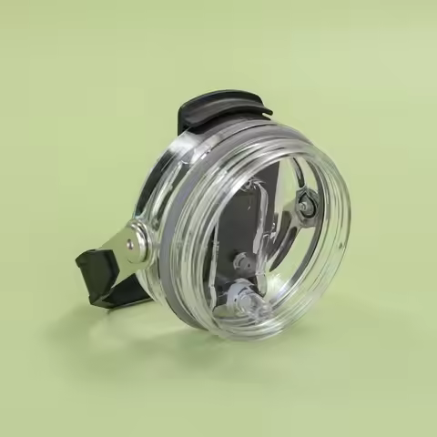 Splash Spill Proof Bottle Lid Replacement Transparent Cup Lid Multicolor Water Bottle Cover for Tyes