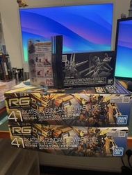 出售Gundam Seed高達模型 RG Akatsuki 曉 SHIRANUI unit ZEUS SILHOUETTE + RG Freedom GCP + RG sword impulse + 