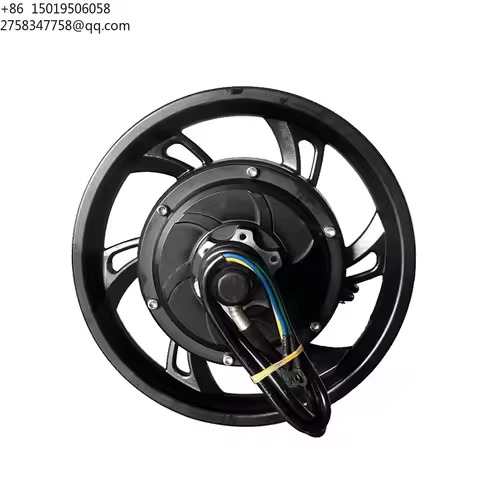 12 Inch Hub Motor 72V 1500-5000w Open Size 130MM Brushless High Speed Mini Motor for Fiido Q1&Q1S Eb