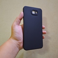 Case Hitam Black Matte Samsung J7 Prime Softcase Polos Slim Silikon HP