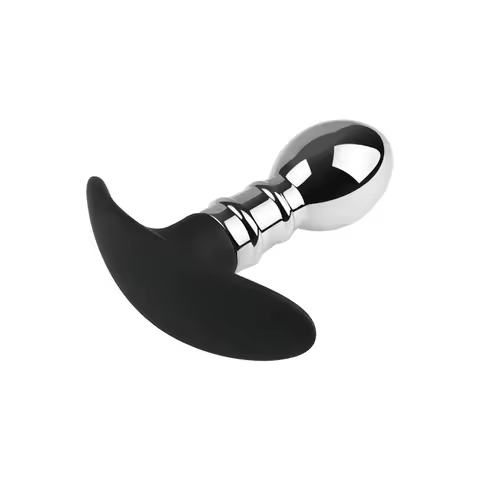 Stainless Steel Anal Plug Hollow Ultra Light Butt Plug Detachable Hollow Design Anal Plug Massager D