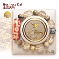 Dzi Kingdom Limited Edition 9 Eye Dzi Business Leadership Natural Crystals Bracelet 天珠王国 天珠+天然水晶