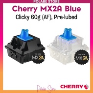 Cherry MX2A Blue RGB clicky mechanical keyboard switch Cherry RGB Silver Blue clicky Polabe Store