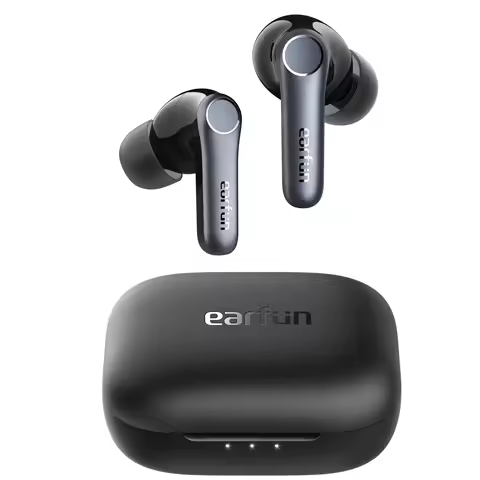 EarFun Air Pro 4 Adaptive Hybrid Noise Canceling Wireless Earbuds, Qualcomm Snapdragon Sound, aptX™ 