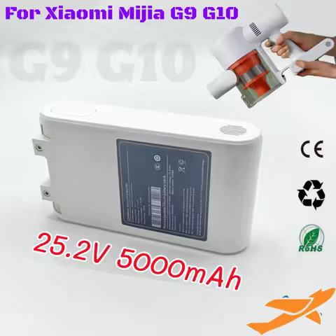 for Mijia Dreame G9 G10 1S R10 Wireless Vacuum Cleaner Original 25.2V 5.0Ah/Rechargeable Lithium Ion