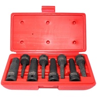 REMAX 8PCS IMPACT HEX BIT SOCKET SET 1/2''DR X 78MM LENGTH 75-SS789