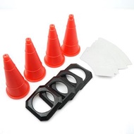 1/12 Traffic Cone Accessory 交通錐錐形交通路標雪糕筒用於賽車Racing佈置 3.75 1:18 Acid Rain Storm McFarlane shf  ROBOT魂