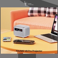 TOUMEI V8 Pro Projector 4K DLP 5G WiFi Projector 1080P 13000 Lumens 600 ANSI Video Projector Outdoor