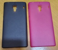 全新紅米6 黑色/桃紅色透明手機套