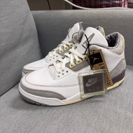Nike air jordan 3 w a ma maniere medium grey usw11