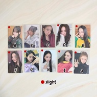 YG Meovv Photocard Official sooin gawon anna Narin Ella pc off Album my eyes open wide vvide meow bo