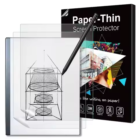2 Pack Paper Screen Protector for Remarkable 2 Tablet, Matte PET Film Screen Protector for Remarkabl