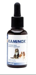 VetPlus Kaminox 保鉀寧貓犬用腎臟鉀離子補充滴劑 - 鉀水 120ml