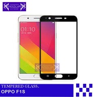 Full Cover Tempered Glass 5D Color 6D/ 9D Oppo F1S/ - Black